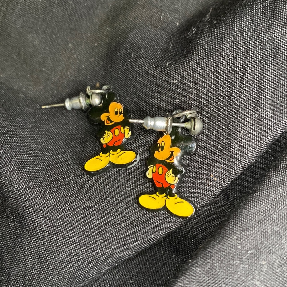 Vintage Mickey Mouse earrings